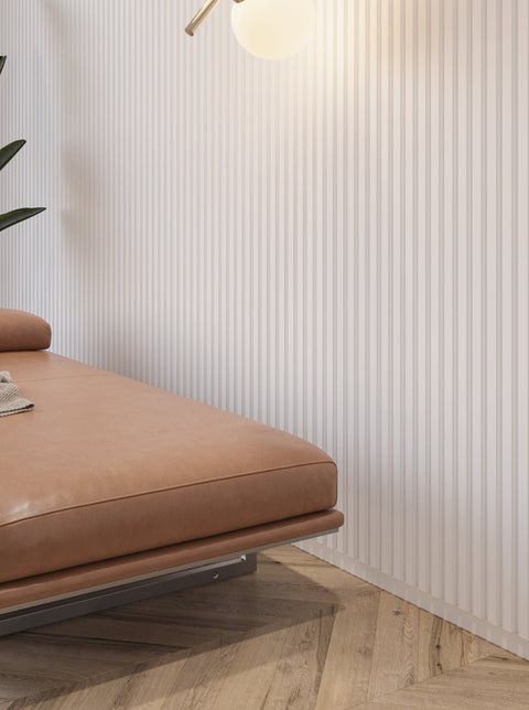 Slat Wall Panel - Profile Flex Slat - Primed - Profile Panels
