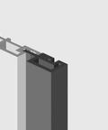 Slat Exterior WPC Panelling - End Strip