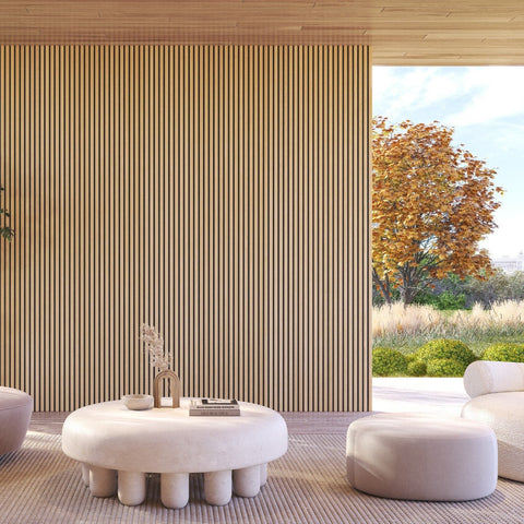 Slat Exterior WPC Panelling - Samples