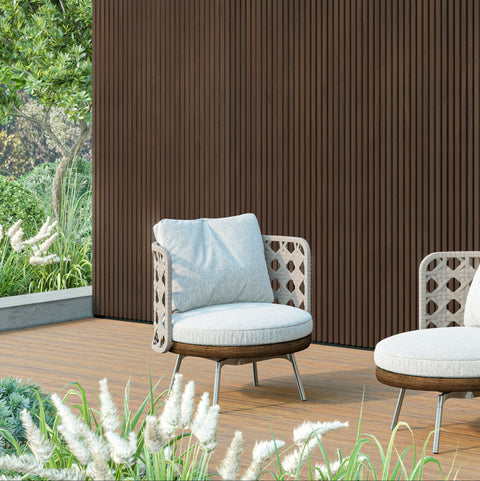 Slat Exterior WPC Panelling - Samples
