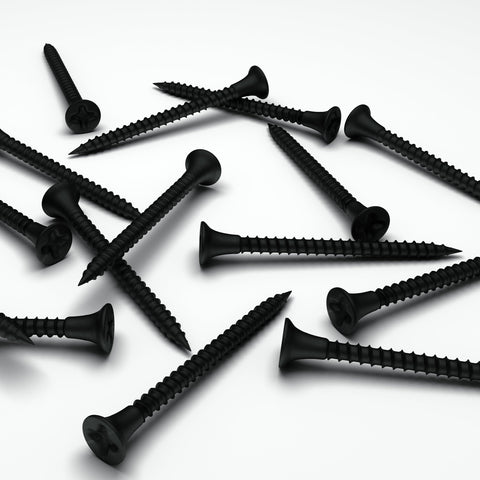 Slat Interior - Matte Black Screws 100pc