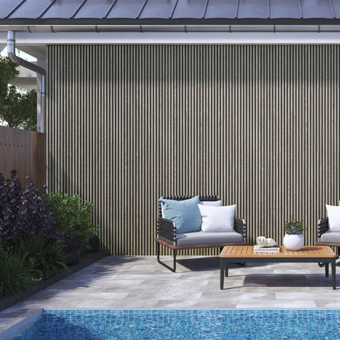Slat Exterior WPC Panelling - Samples