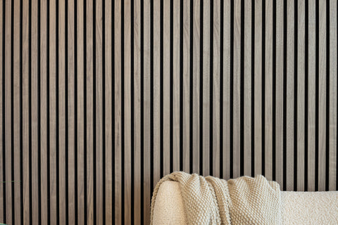 Slat Interior Premium Acoustic Panelling - Black Walnut