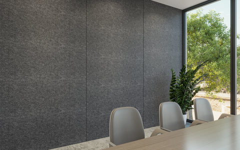 Acoustic Polyester Panel - Dark Grey