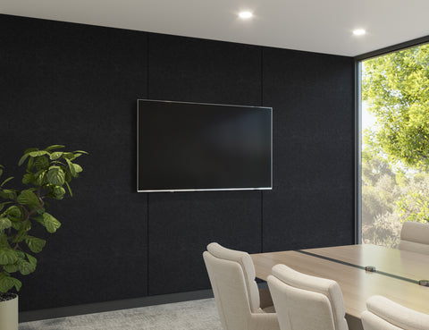 Acoustic Polyester Panel - Black