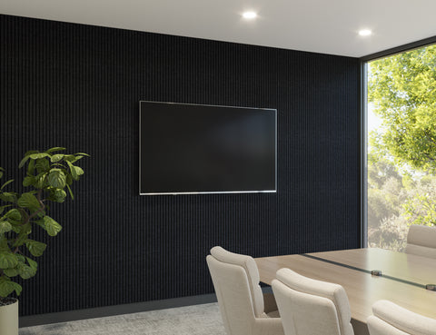 Acoustic Polyester Panel - Black