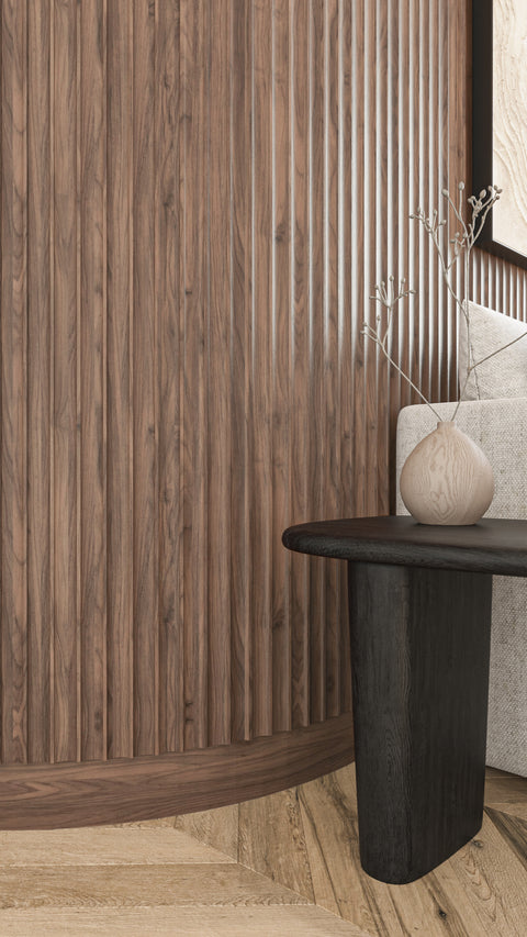 SECONDS | Linear Flex - Waved - Black Walnut