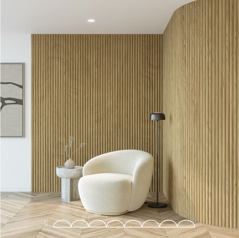 Linear FlexFold - Hills - White Oak