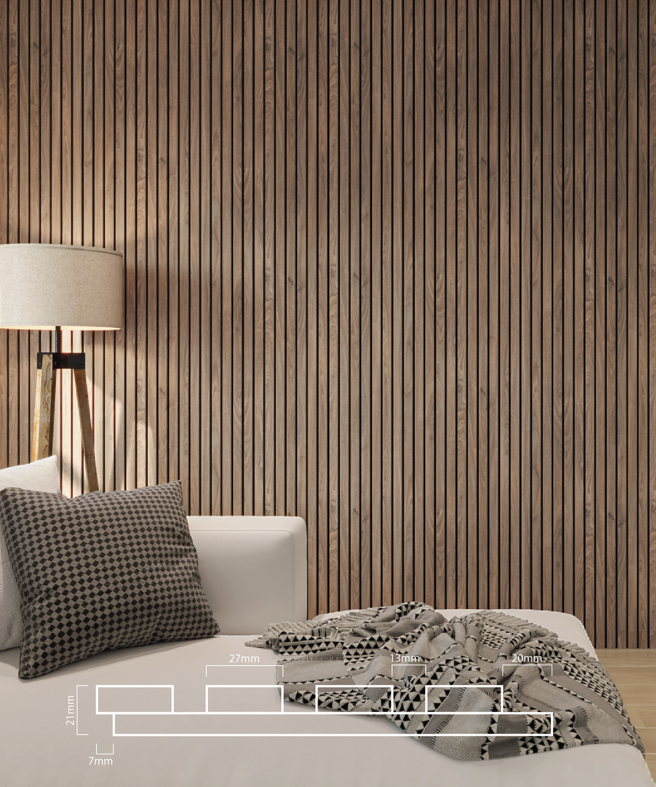 Wooden Slat Acoustic Wall and Ceiling Panelling – Profile Panels