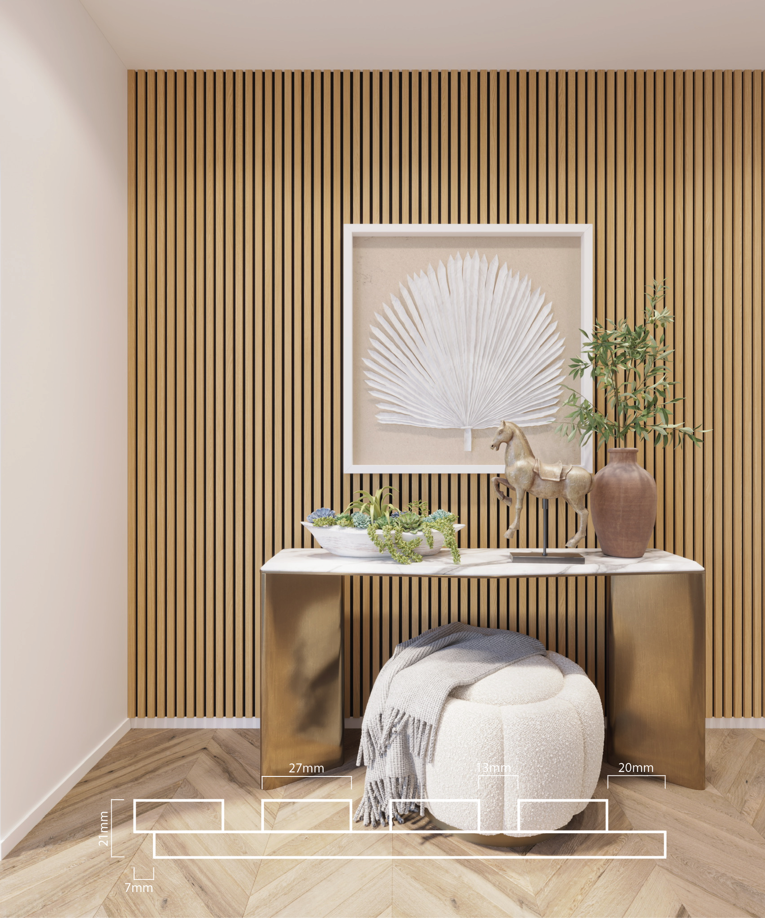 Wooden Slat Acoustic Wall and Ceiling Panelling – Profile Panels