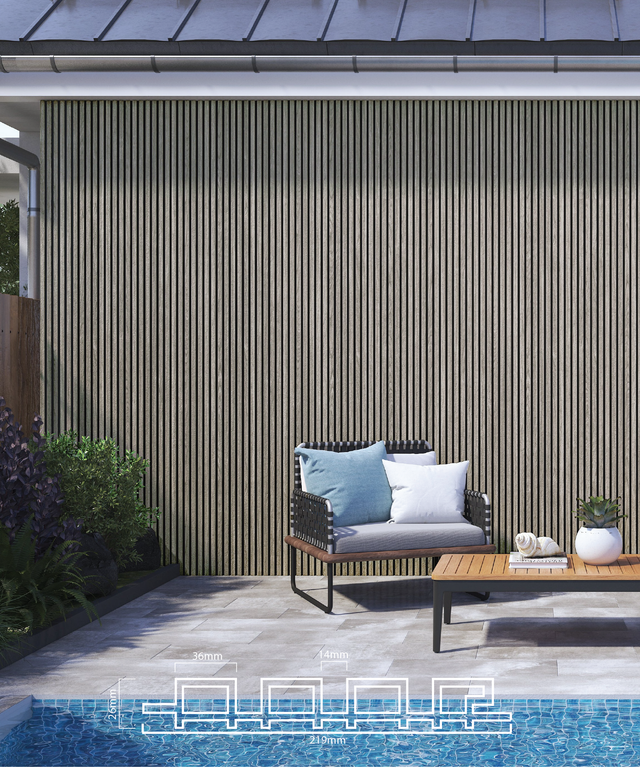 Slat Wall Exterior WPC – Profile Panels – Profile Panels