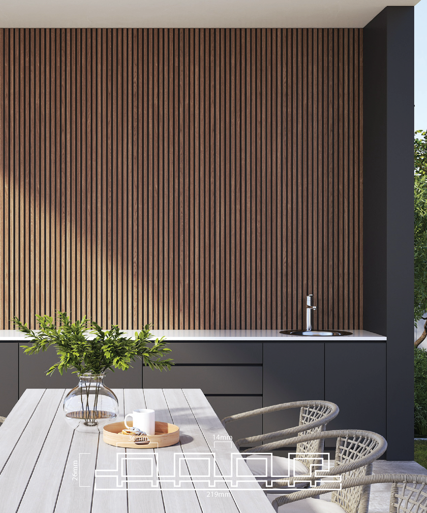 Slat Wall Exterior WPC – Profile Panels – Profile Panels