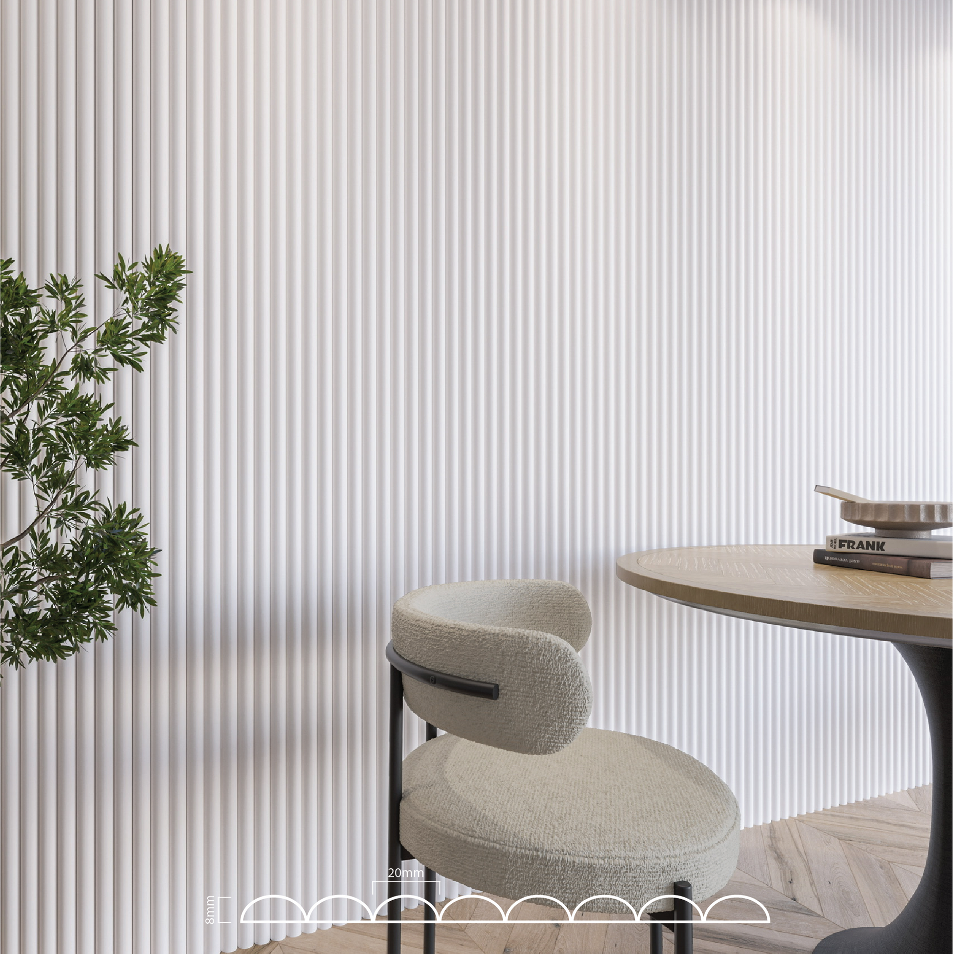 Acoustic Primed Paneling - Profile Flex Hills - Profile Panels ...