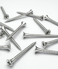Slat Exterior WPC Panelling - Screws 100pc - Silver