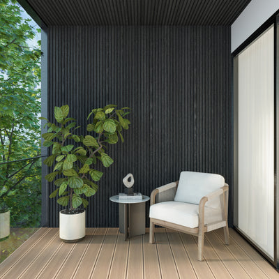 Slat Exterior WPC Panelling - Samples