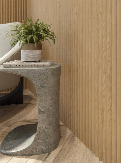 Natural Oak Wall Panel - Profile Flex Peaks - Profile Panels