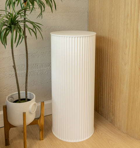 Plinth - Hills - White