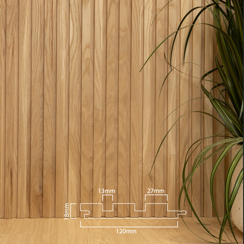 Solid Series - Slat - White Oak