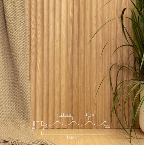 Solid Series - Waved - White Oak