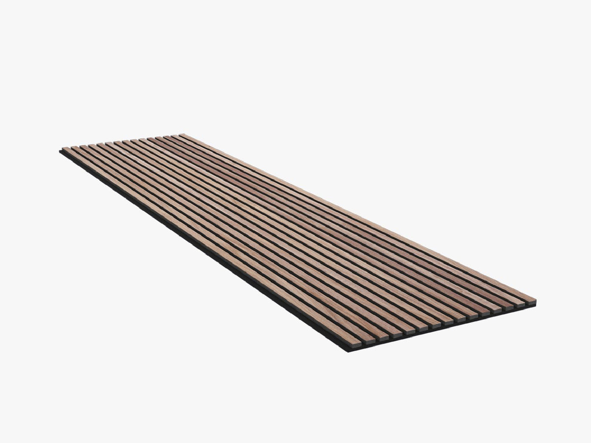 Profiled Panel Natural Walnut Panel - Profile Slat Acoustic Paneling - Profile Panels ...